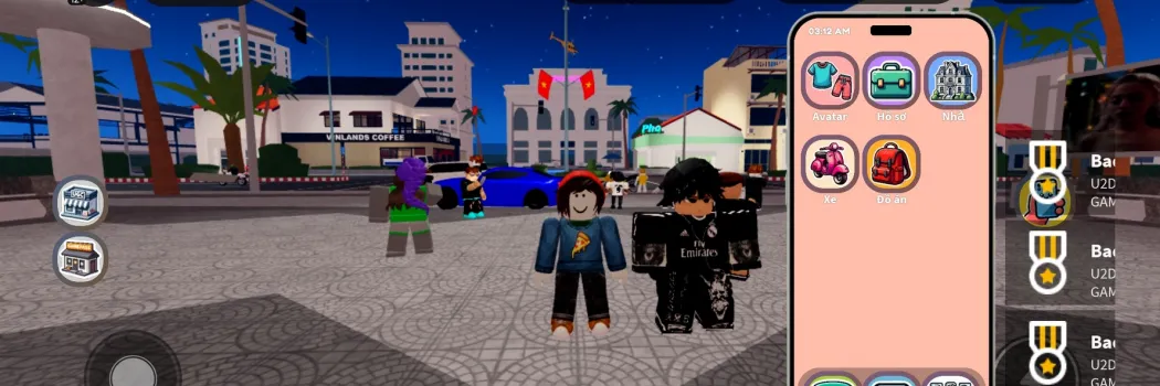 Capture d'écran de Roblox VN