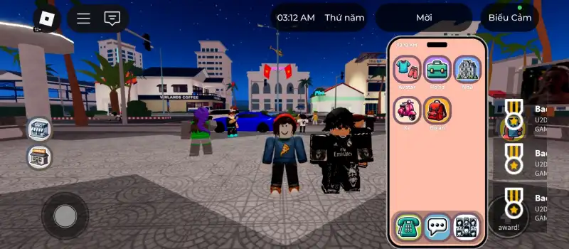 Capture d'écran de Roblox VN